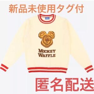 Tokyo Disney Resort Mickey Mouse Waffle Sweater Size Medium